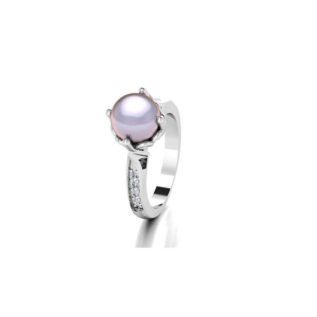 Pearl Blossom Ring